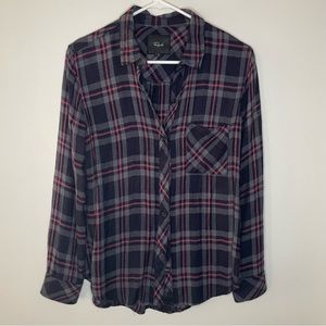 Rails Plaid Button Down Shirt Size S